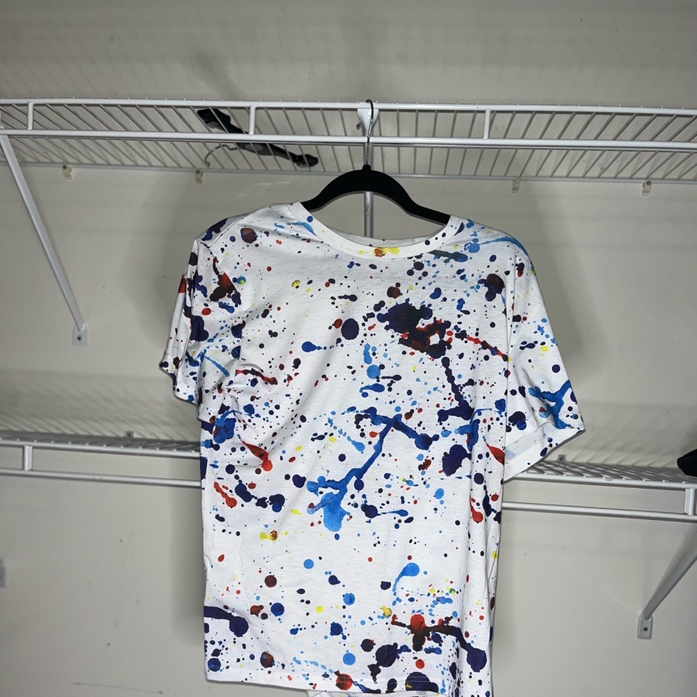 Splatter t shirt